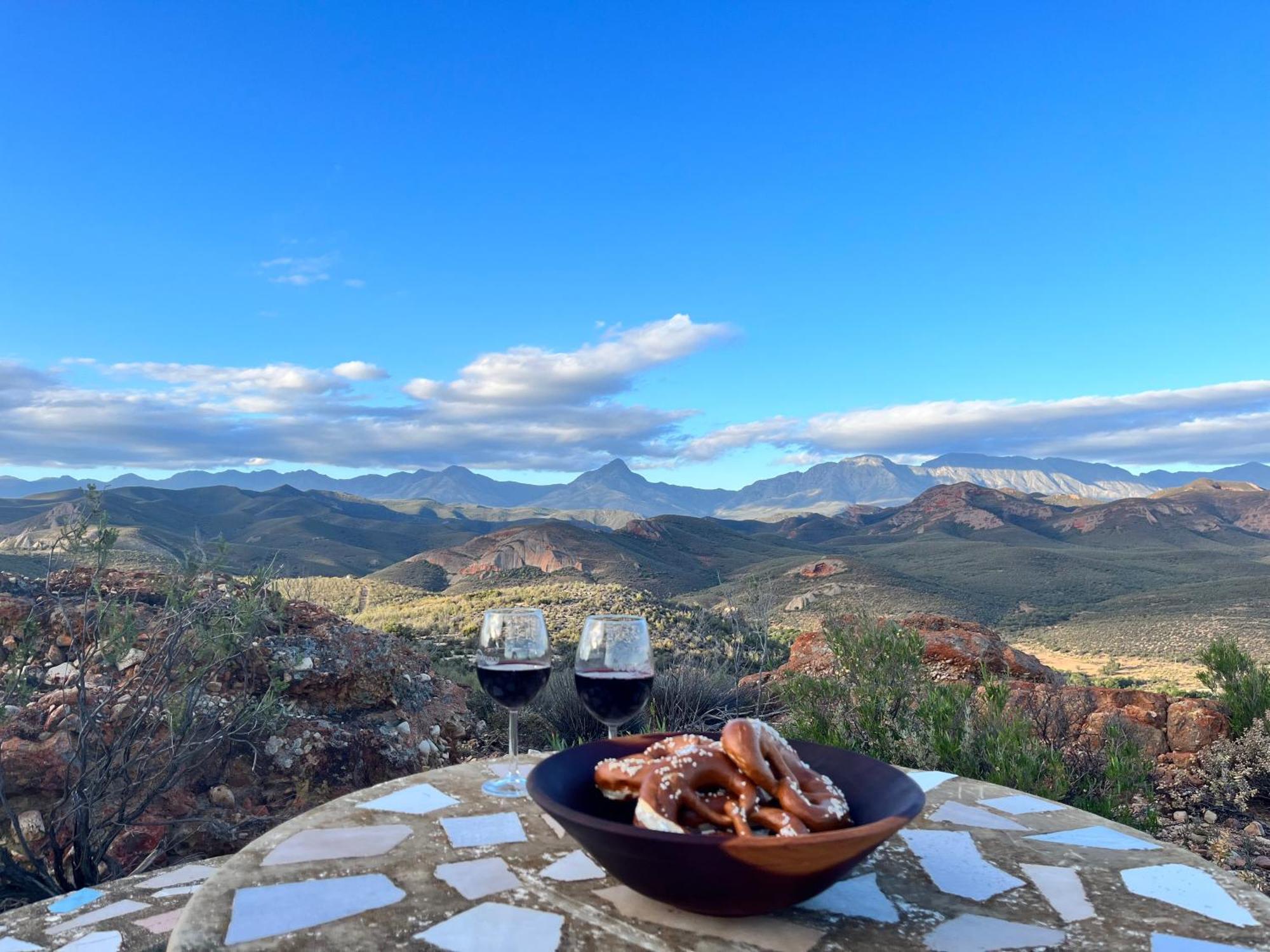 Zwartberg View Mountain Lodge Oudtshoorn Exteriér fotografie
